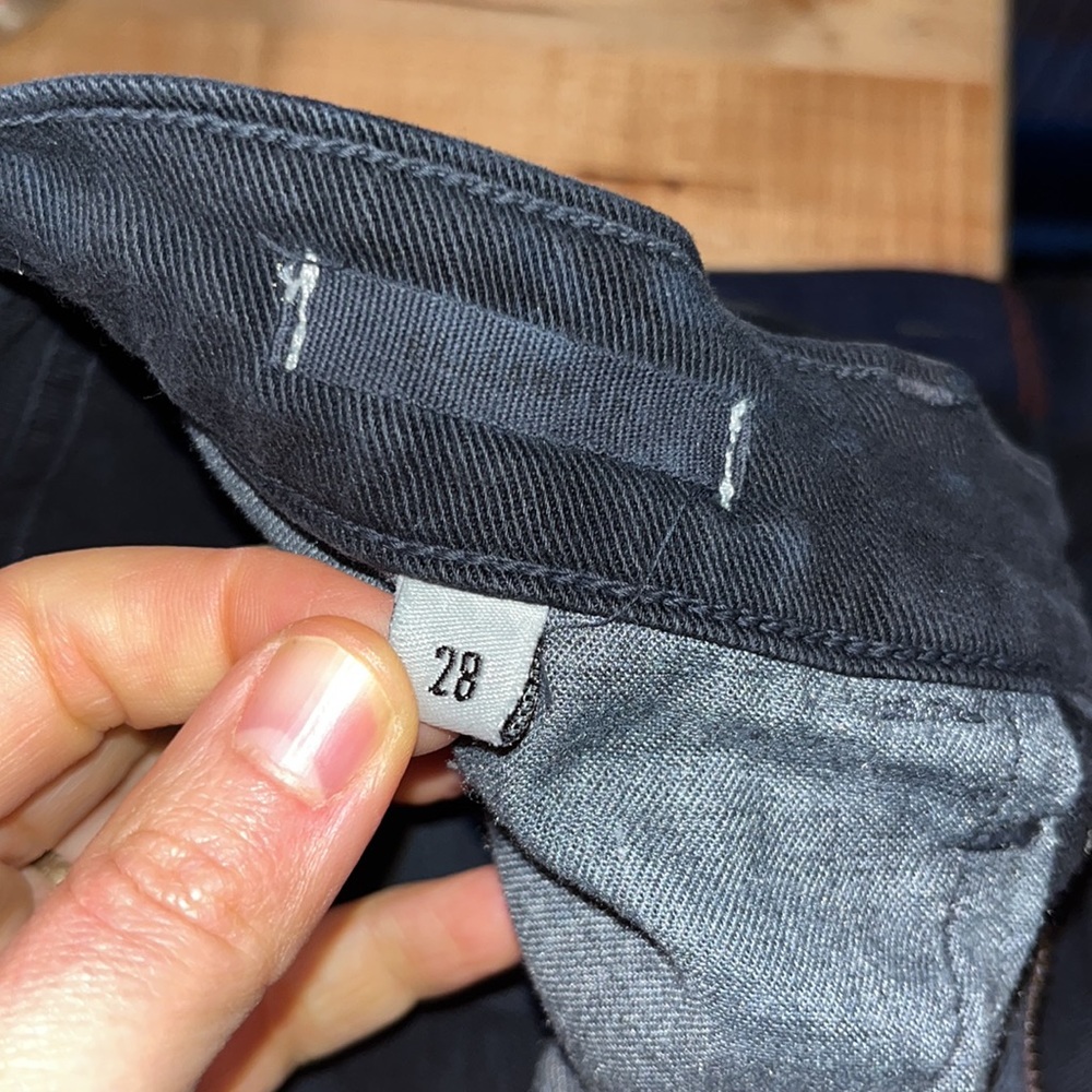 Imogene and Willie, Size 28, Hand Dyed Jeans, Cut: Elizabeth - Picture 12 of 14